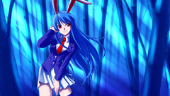 Blue touhou forests school