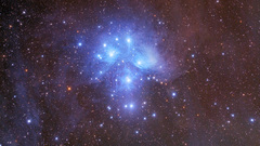 Blue tree The high Pleiades Resolution m45