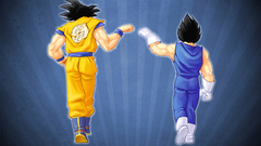 Blue vegeta son goku