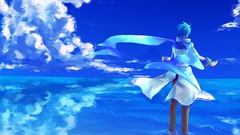 Blue vocaloid Kaito (Vocaloid)