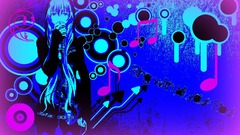 Blue vocaloid megurine luka