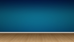 Blue wall Wood floor 1680x1050