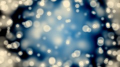 Blue white abstract bokeh blurred