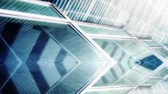 Blue white dual screen