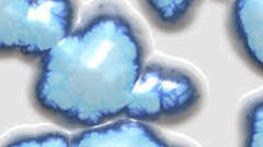 Blue white jelly brain