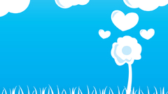 Blue white World vector