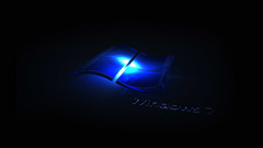 Blue windows 7