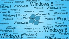 Blue windows 8