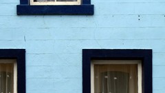 Blue windows House