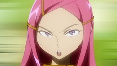 Blue woman Anime pink hair anime girls eureka seven Anemone 