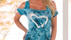 Blue woman front models sara jean underwood