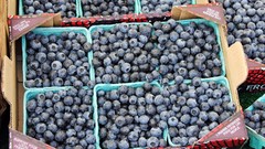 Blueberries fruits fresh