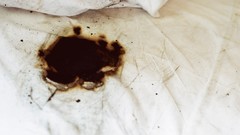 Blurred spots stain coffee stain