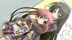 Blush anime girls seifuku seitokai no ichizon sakurano kurimu 