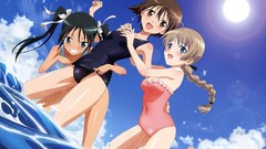 Blush blue eyes strike witches miyafuji yoshika lynette bishop 