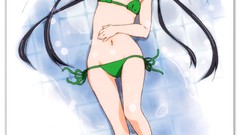 Blush long hair anime girls brown eyes brunettes k - on nakano 