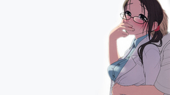 Blush meganekko anime girls