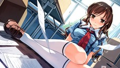 Blush sitting desks window