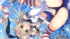 Blush underwear panties kantai collection Shimakaze