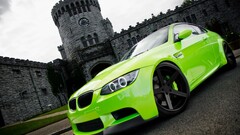 BMW bmw m3 green cars BMW 3 Series BMW E92 vehicle