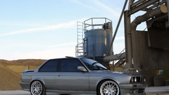 BMW cars silver tuning