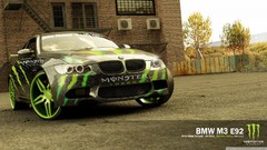 Bmw m3 3d Monster Energy BMW M3 E92