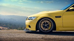 Bmw m3 yellow cars