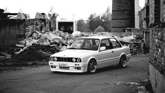 BMW monochrome BMW E30