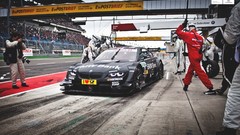 BMW racing cars race tracks Deutsche Tourenwagen Masters