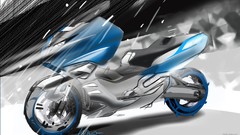 BMW studio concept art motorbikes