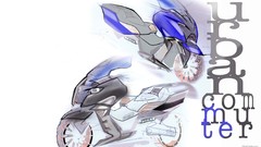BMW studio concept art motorbikes