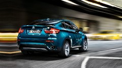 BMW SUV bmw x6 blue cars