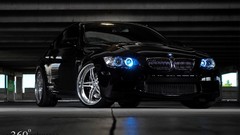 BMW underground grayscale black cars