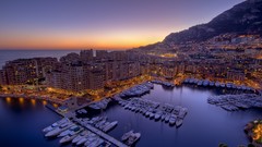 Boats City Lights cityscapes