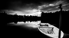 Boats grayscale