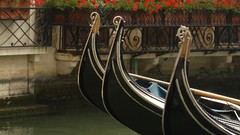Boats Italy venice gondolas