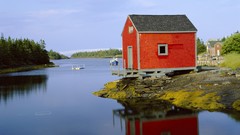 Boats lakes houses Nova