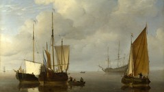 Boats paintings vehicles