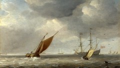 Boats paintings vehicles