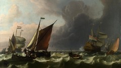 Boats paintings vehicles