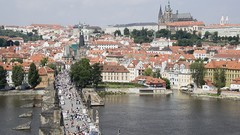 Boats Prague Europe architecture rivers cityscapes