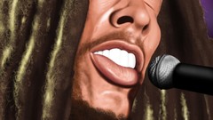 Bob marley artwork