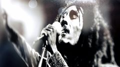 Bob marley monochrome