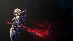 Bodysuits artwork white hair