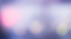 Bokeh blurred minimalistic