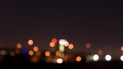 Bokeh City Lights