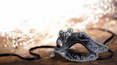 Bokeh masks Venetian masks