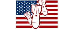 Bombs Flags USA Democracy