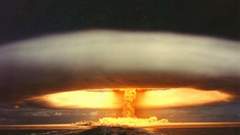 Bombs nuclear explosions