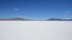 Bonneville Salt flats pilot